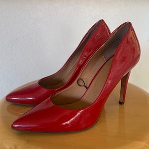 H&M Red Pumps Heels Size 8